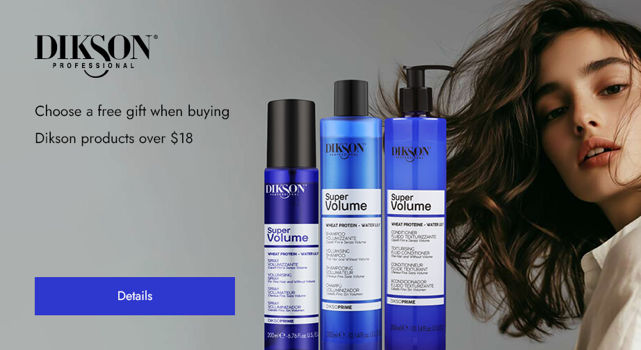 Choose a free gift when buying Dikson products over $18