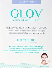 Glov On The Go Makeup Remover Very Berry Makeup Remover Glove, lilac — image № 2