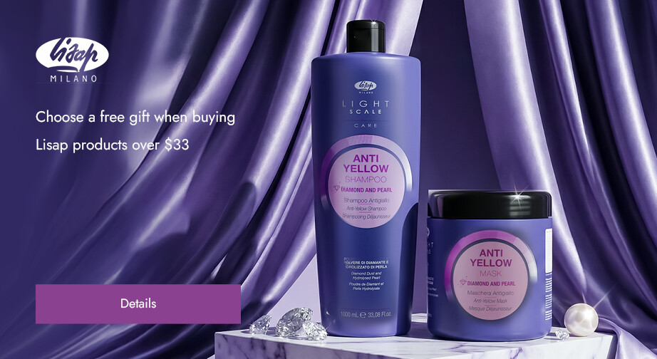 Choose a free gift when buying Lisap products over $33