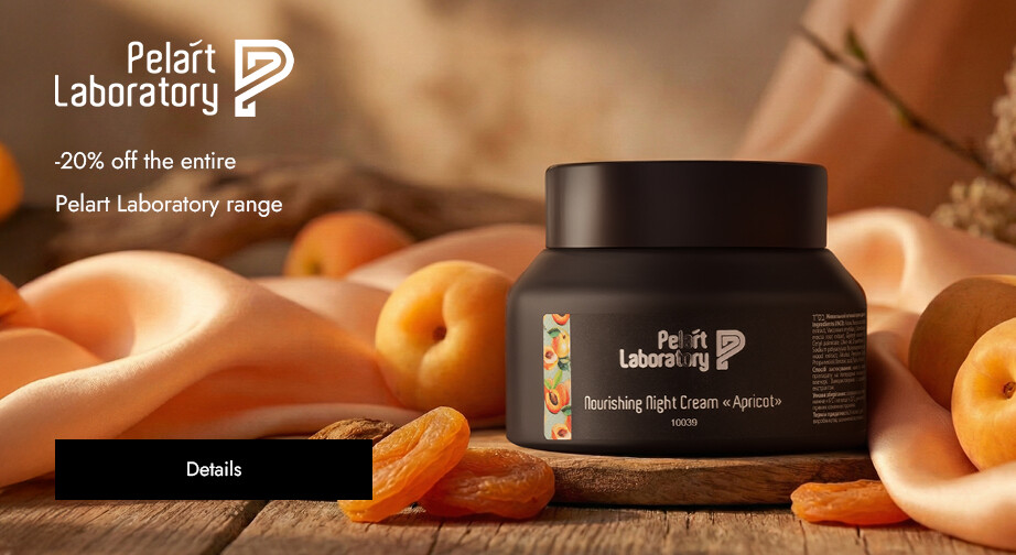 -20% off the entire Pelart Laboratory range. Prices on the site already include a discount.