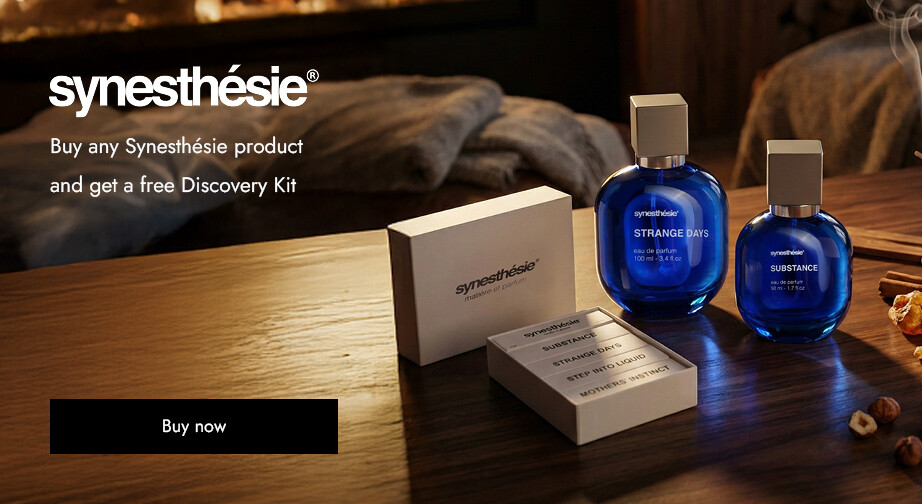 Buy any Synesthésie product and get a free Discovery Kit