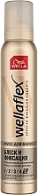 Super Strong Hold Hair Mousse "Shiny Hold" Wella Wellaflex