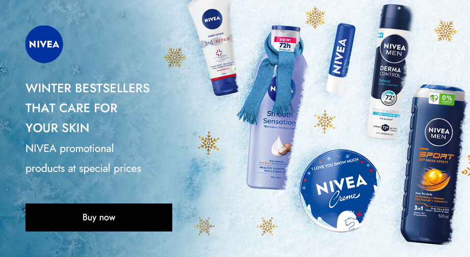 Discount on NIVEA promotional range. Prices on the site already include a discount