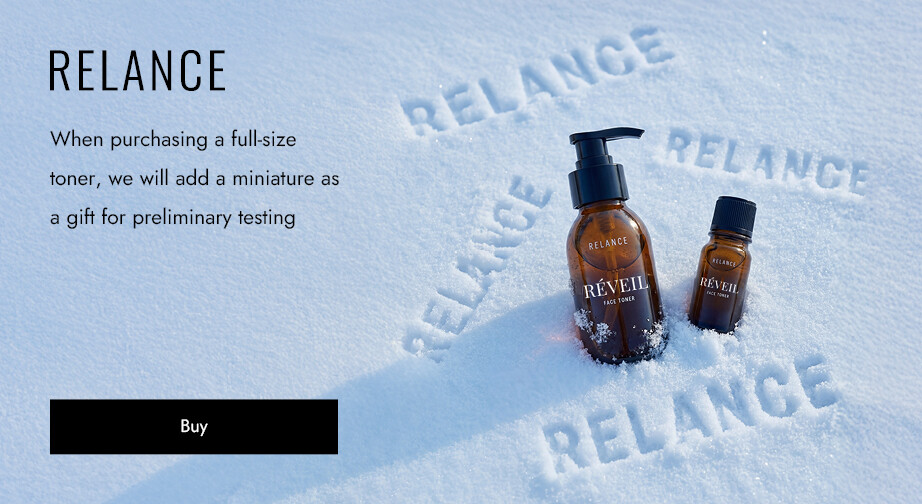 In case of purchasing Relance facial toner, 100 ml, we will include in the order a miniature of the same product for sampling