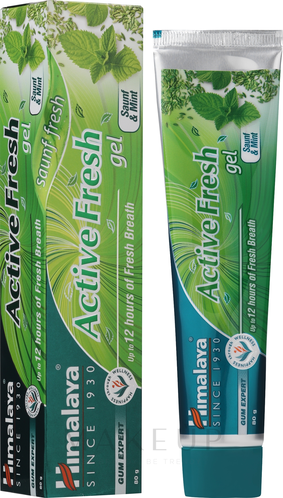 Refreshing Toothpaste Gel Himalaya Herbals Active Fresh Gel